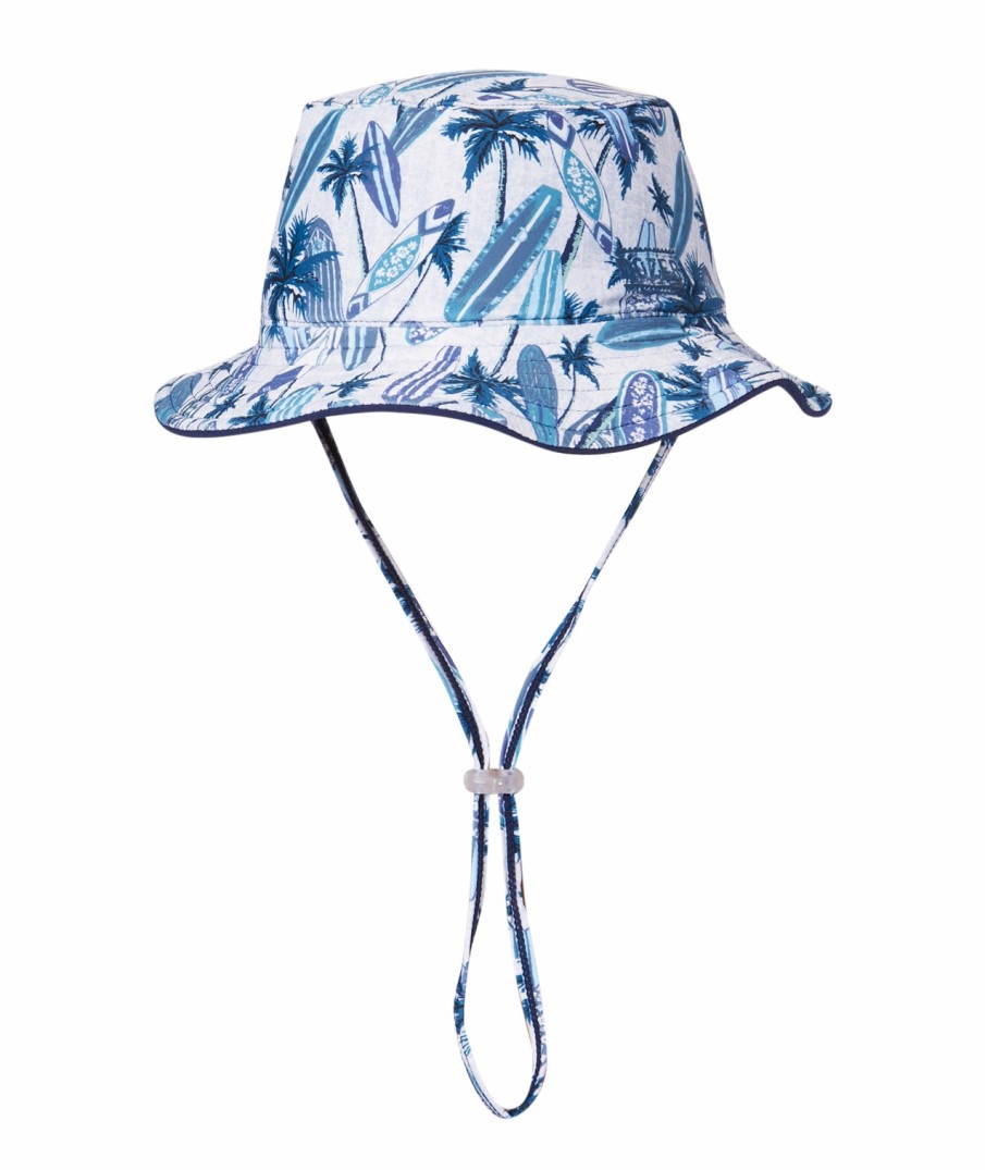 Kids Dozer Swim | Boys' Bucket - Wave Break Blue