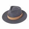 Women Kooringal Australia Felt Hat | Women'S Wide Brim Fedora - Cara