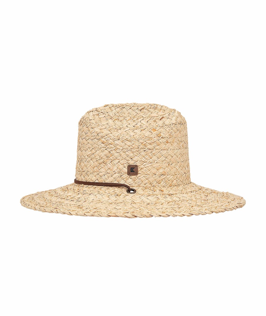 Men Kooringal Australia Wide Brim | Men'S Surf Straw - Strahan Natural