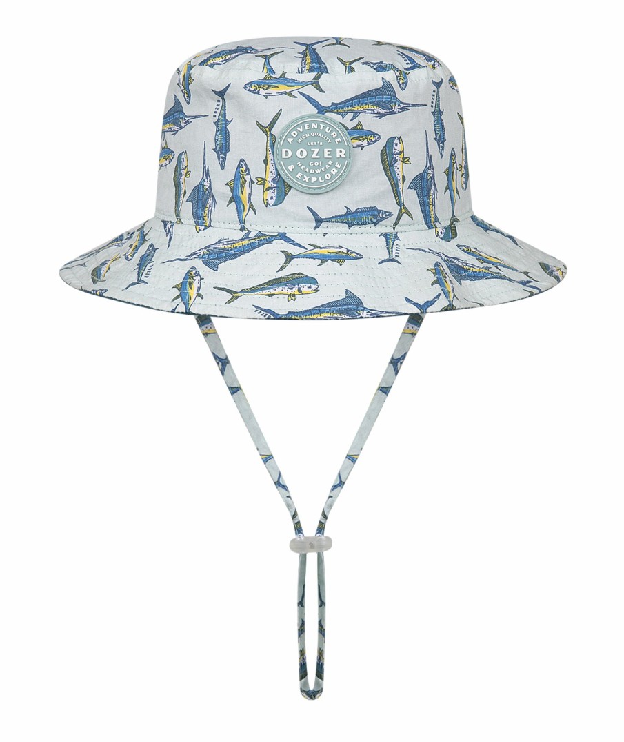 Kids Dozer Bucket Hats | Boys' Bucket - Karuah Mint