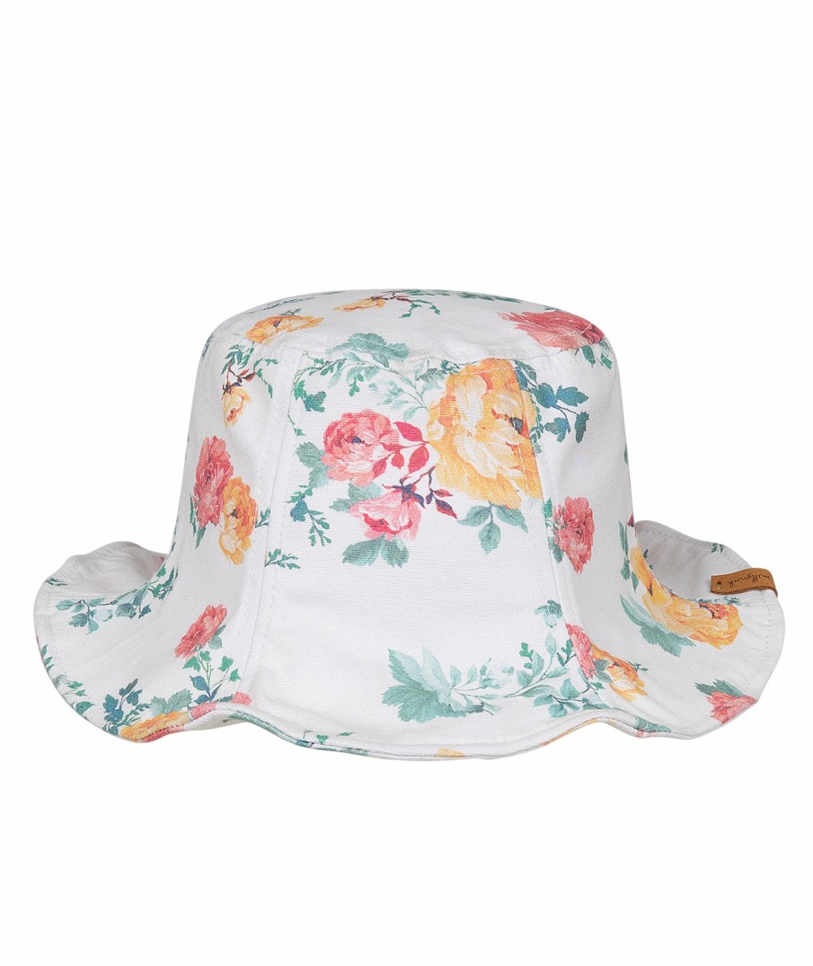 Kids Millymook Bucket Hats | Girls' Bucket - Alma Off White