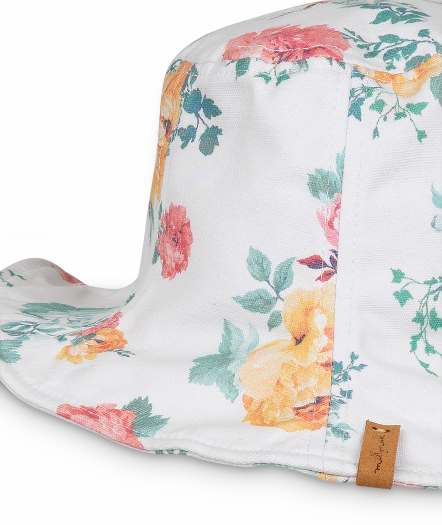 Kids Millymook Bucket Hats | Girls' Bucket - Alma Off White