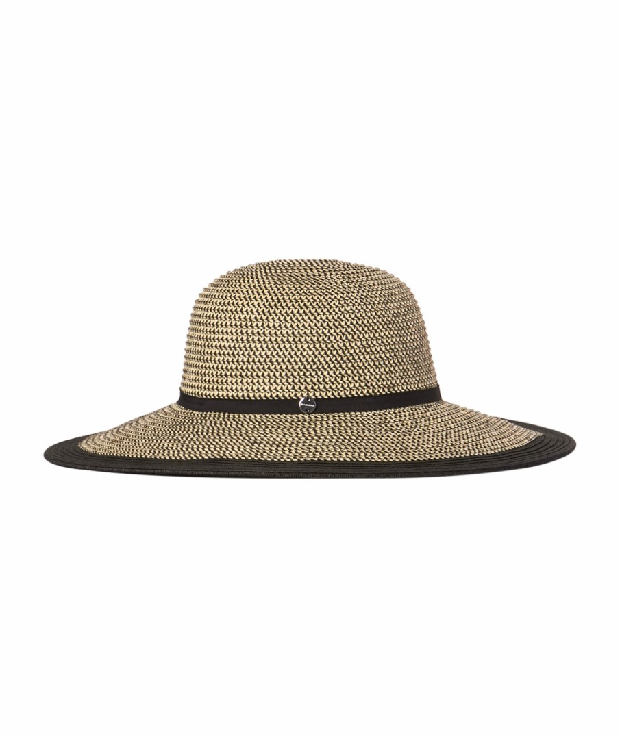 Women Kooringal Australia Wide Brim | Women'S Wide Brim - Dahlia Black