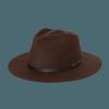 Men Kooringal Australia Fedora | Universal Felt Wide Brim Fedora - Goodwin