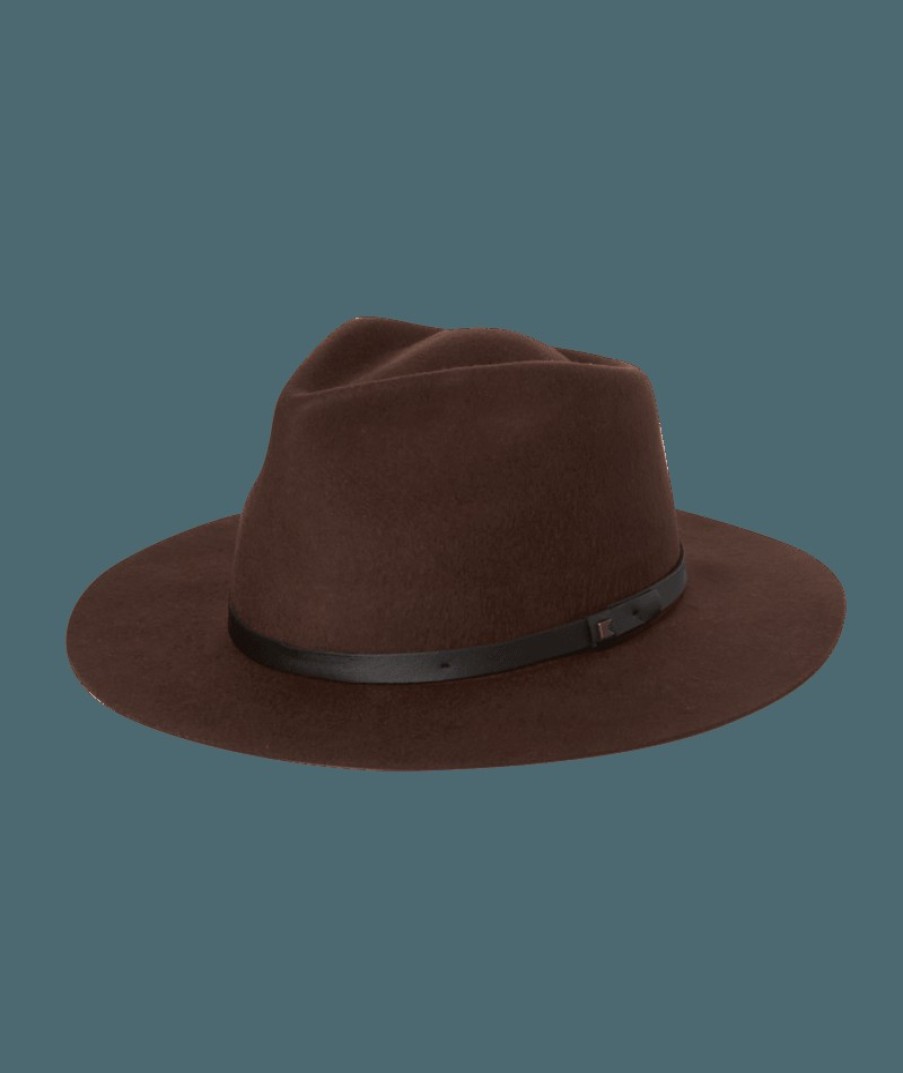 Men Kooringal Australia Fedora | Universal Felt Wide Brim Fedora - Goodwin