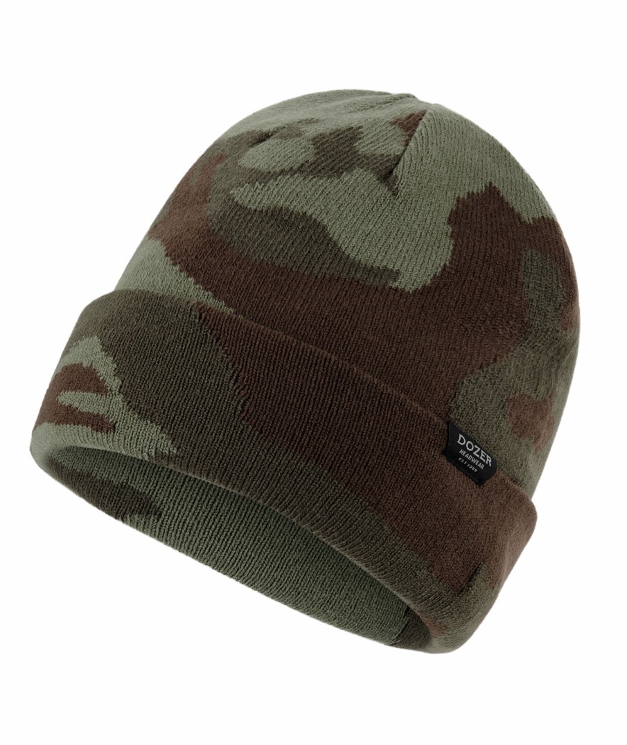 Kids Dozer Beanies | Boys' Beanie - Orlando Camo