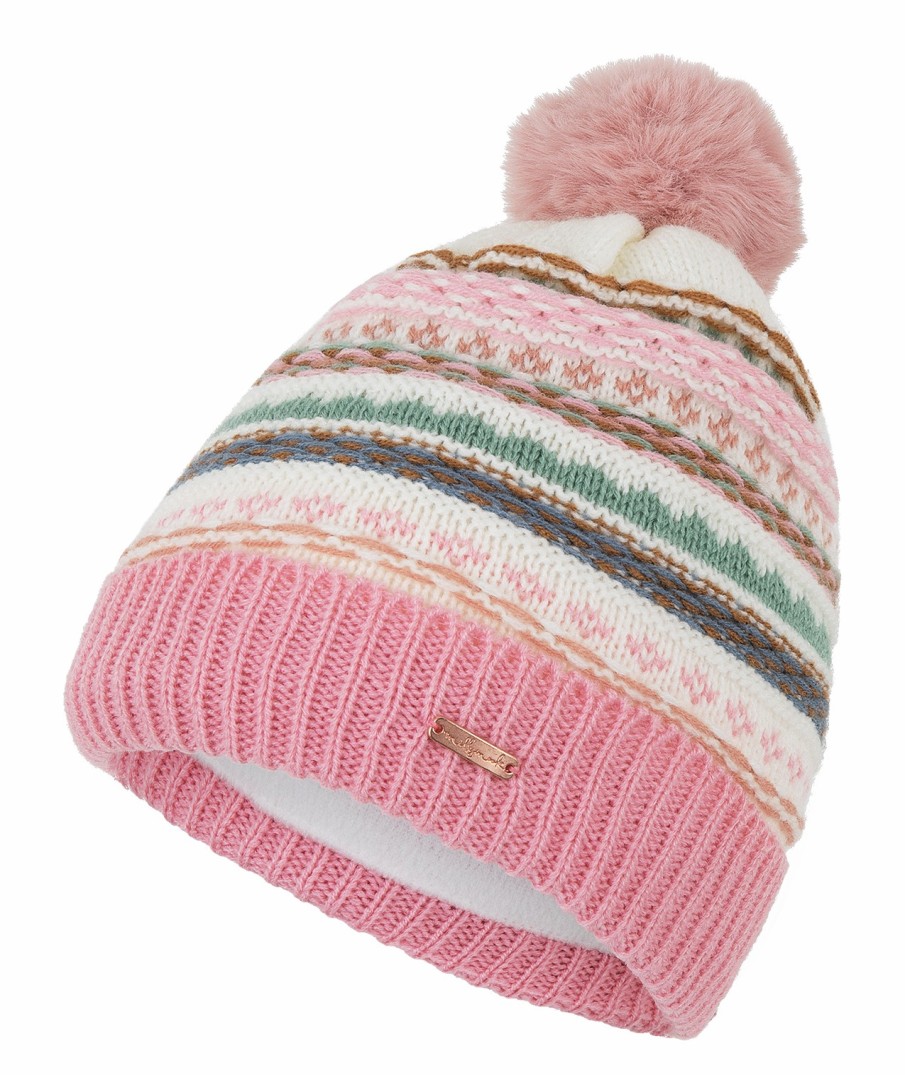 Kids Millymook Beanies | Girls' Beanie - Ibbie Pink