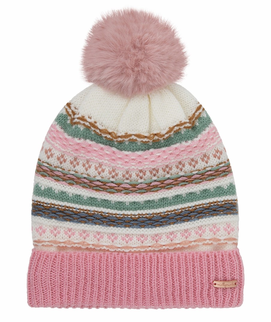 Kids Millymook Beanies | Girls' Beanie - Ibbie Pink