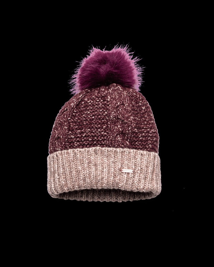 Women Kooringal Australia Beanies | Women'S Beanie - Violet Berry