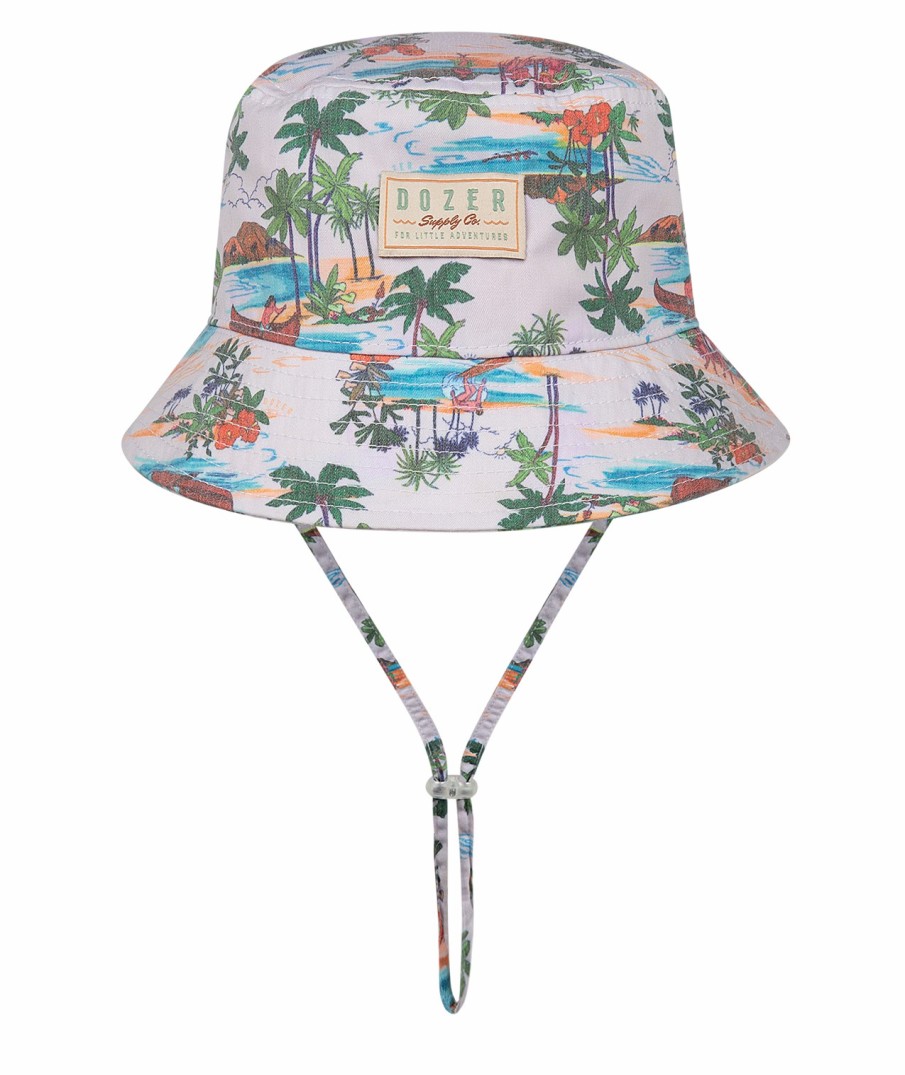 Kids Dozer Bucket Hats | Boys' Bucket - Cowan Multi