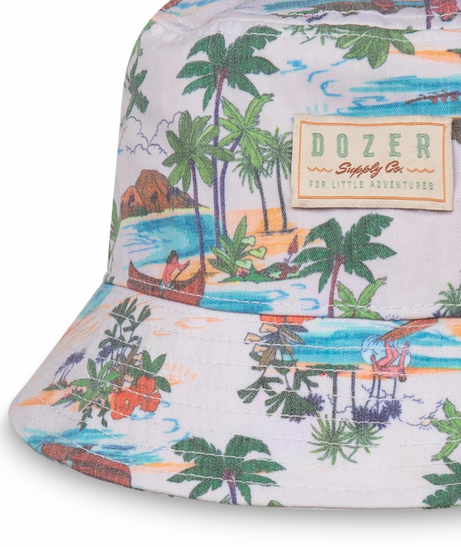 Kids Dozer Bucket Hats | Boys' Bucket - Cowan Multi