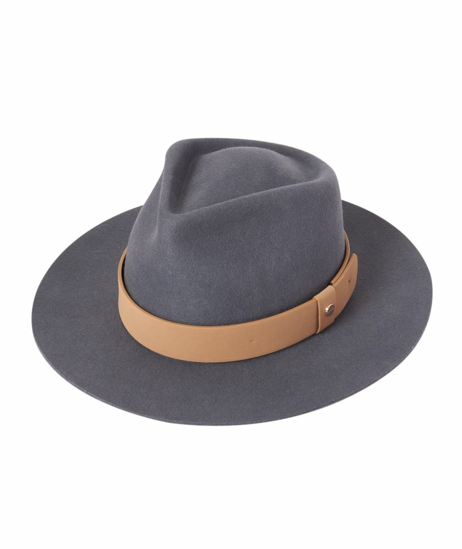 Women Kooringal Australia Fedora | Women'S Wide Brim Fedora - Cara