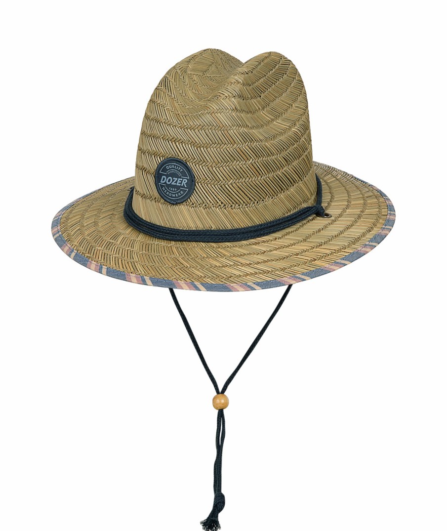 Kids Dozer Surf Straw | Boys' Surf Straw - Damien Natural