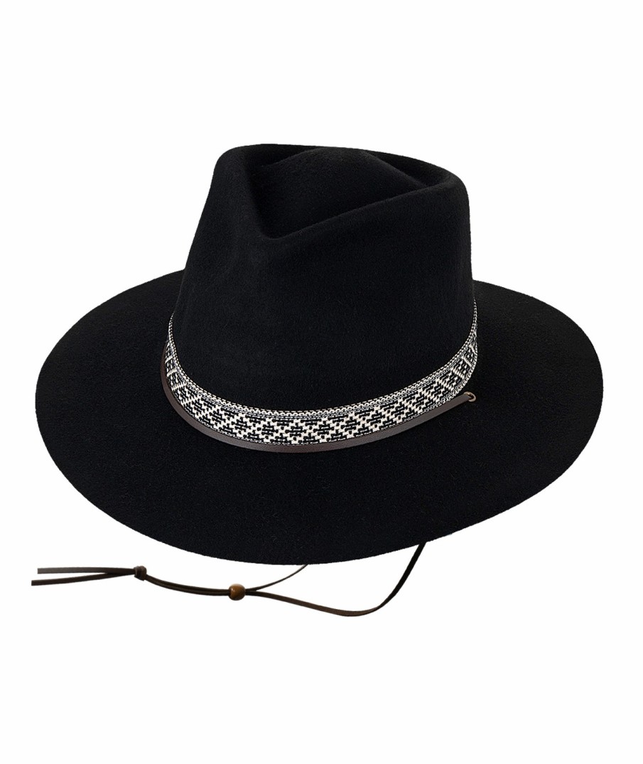 Women Kooringal Australia Felt Hat | Women'S Felt Wide Brim - Phoenix