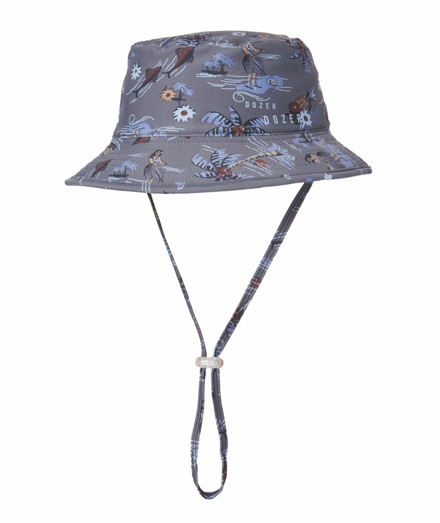 Kids Dozer Bucket Hats | Boys' Bucket - Brice Blue