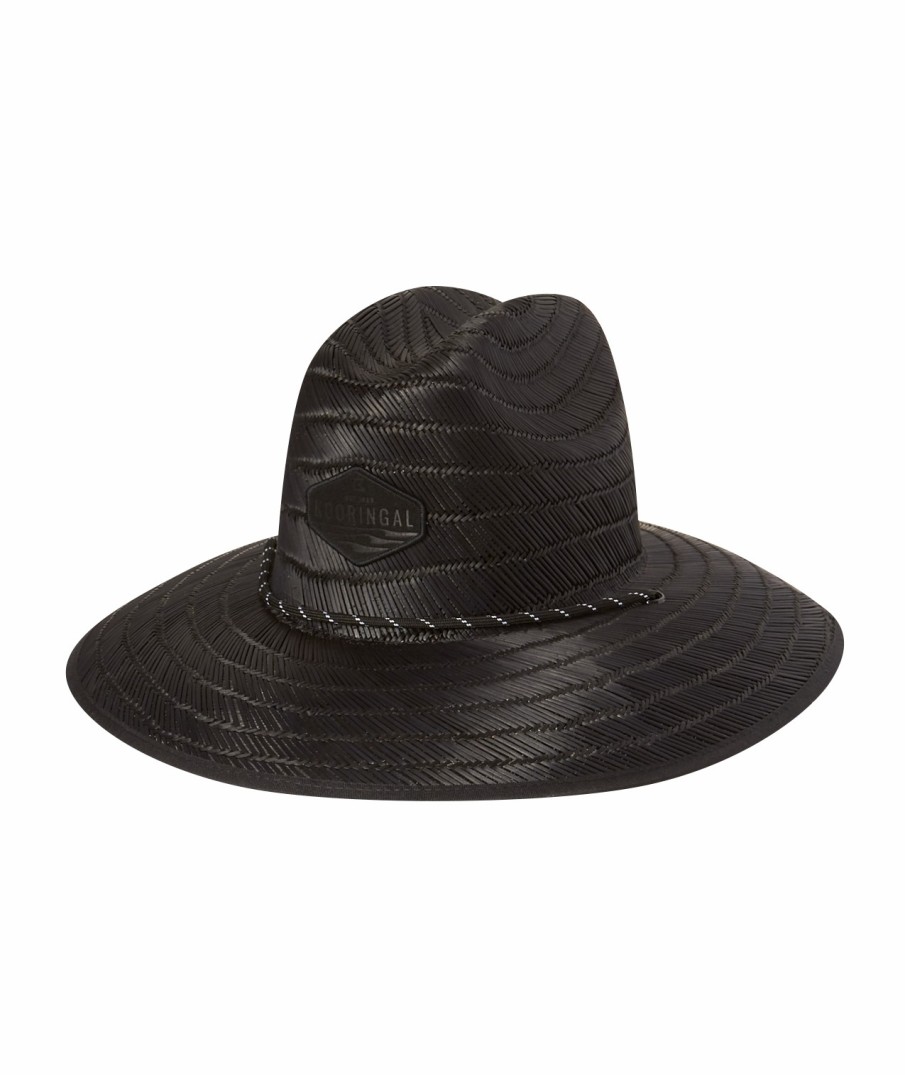 Men Kooringal Australia Wide Brim | Men'S Surf Straw - Mccoy Black