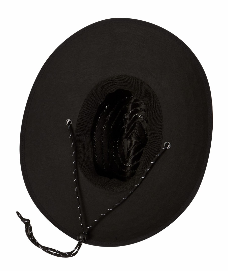 Men Kooringal Australia Wide Brim | Men'S Surf Straw - Mccoy Black