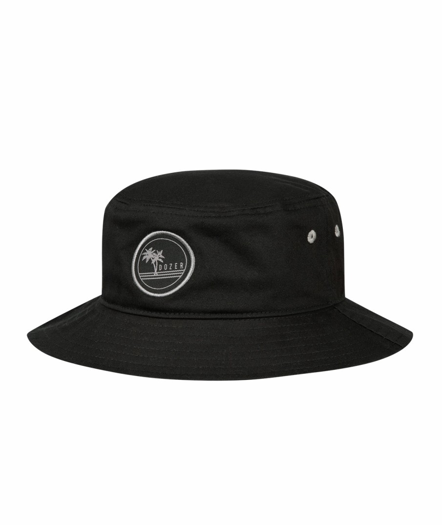 Kids Dozer Bucket Hats | Boys' Bucket Hat - Greenwell Black